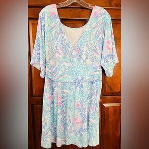 Lily Pulitzer Parigi Boat Neck Romper